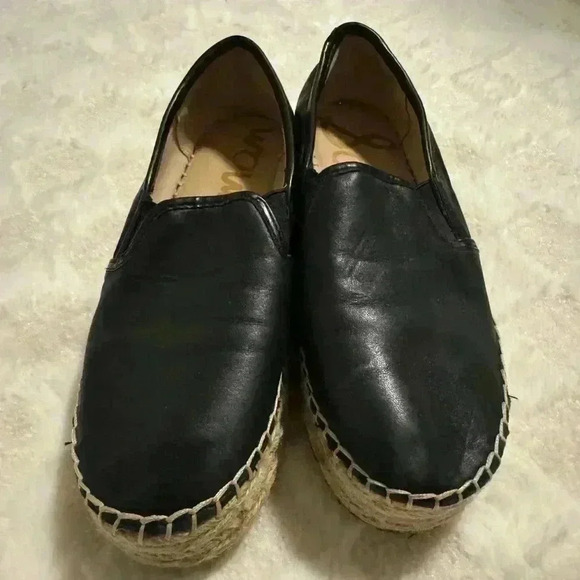 Sam Edelman black slip on woman’s shoes size 6 - Picture 3 of 6